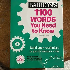 Vocabulary enhancing book!